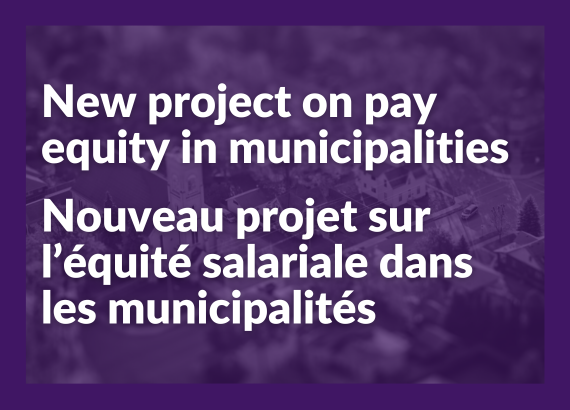 Communiqué - municipalités